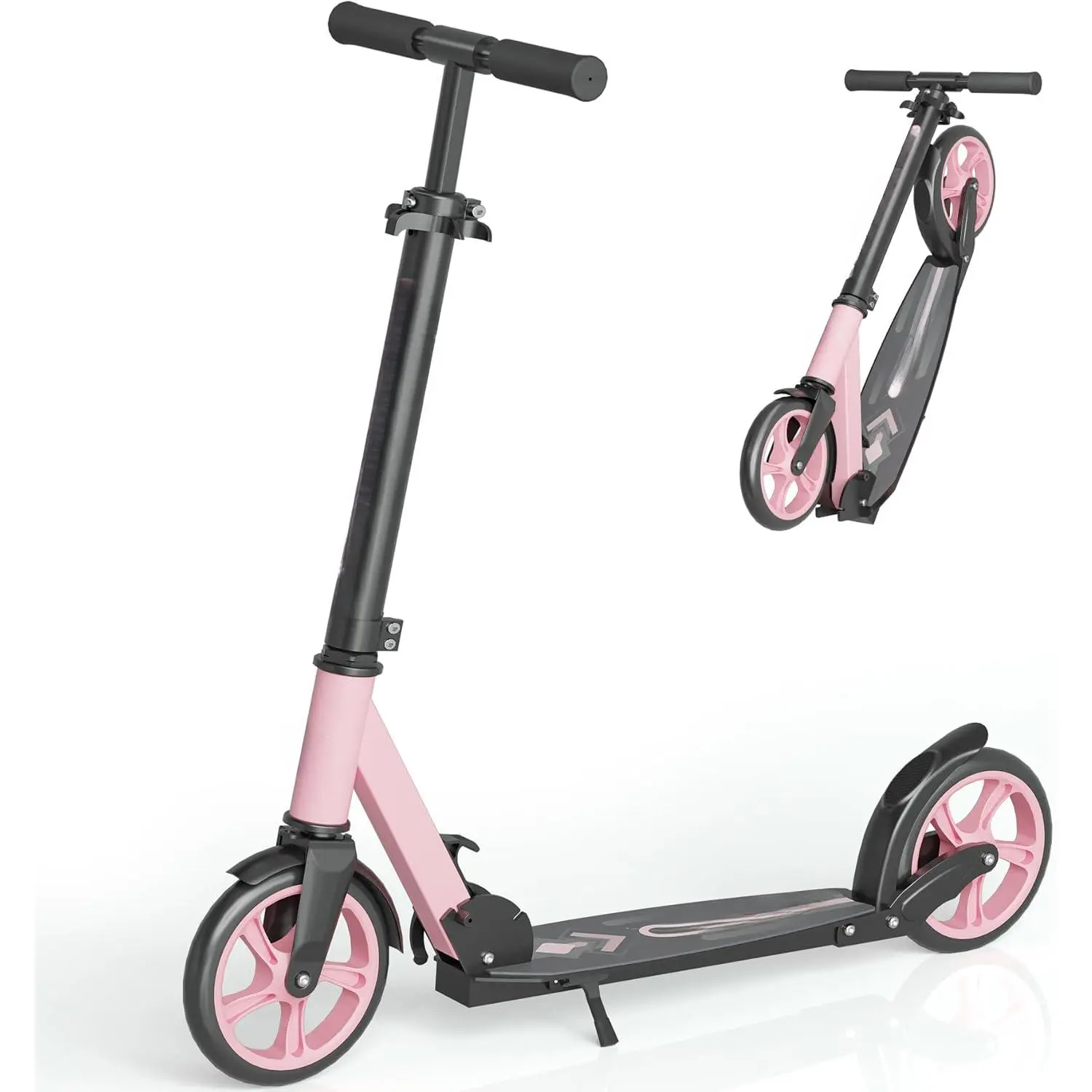 Kick Scooter for Kids 5-12, Teens, Adults, Foldable Lightweight Sport Scooter with 8 Inch Wheels, Max Load 240 LBS, Gift for Childs 3-SECOND FOLD & GO MOBILITY