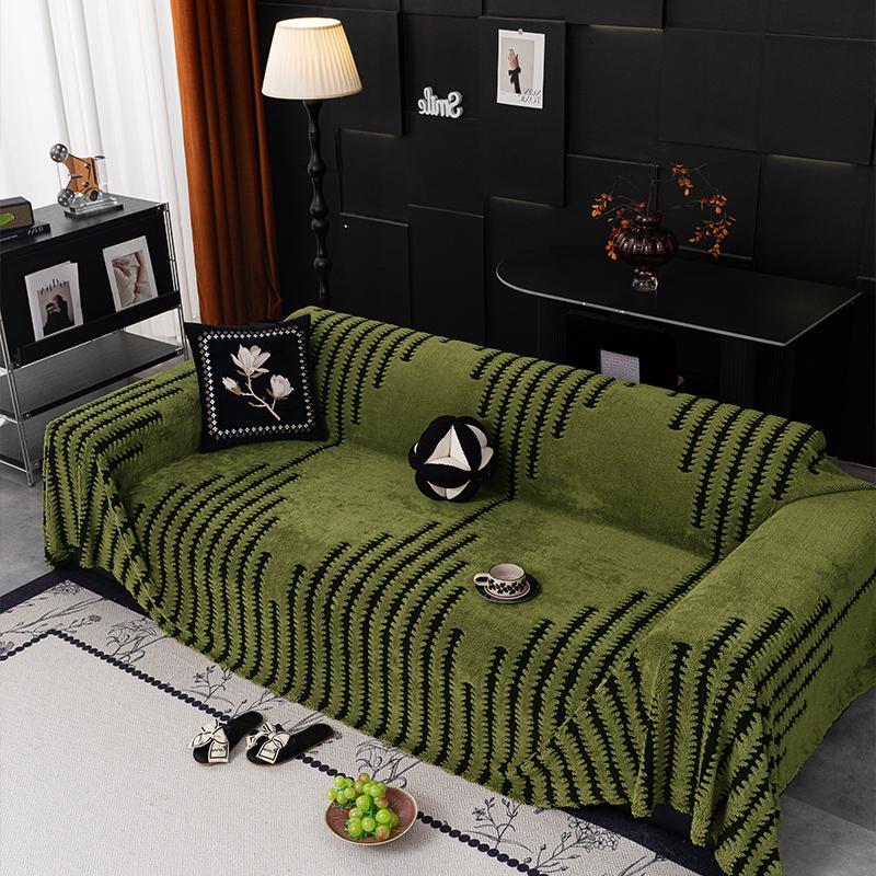 Plush Sofa Cover, Soft Comfortable Couch Protector, Couch Covers and Sofa Towel for Living Room, Bedroom, Hotel or Dormitory, Sofa Slipcover for Hmoe Decor