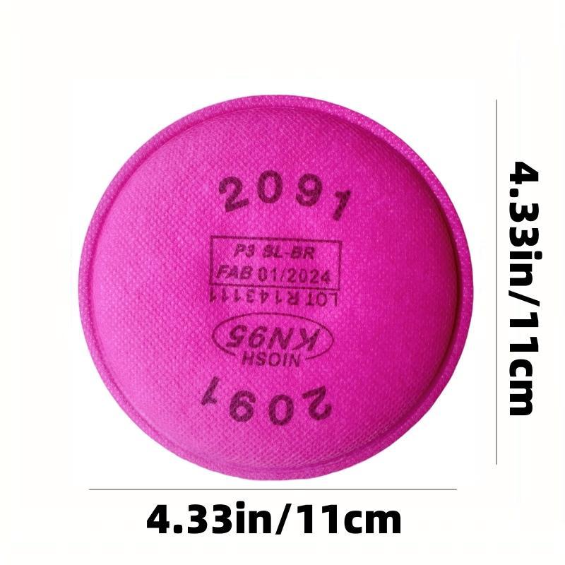 12pcs 40mm High-Efficiency Activated Carbon Fiber Filter Cotton, Ideal for Painting, Spraying, Welding, Chemical Dust Protection