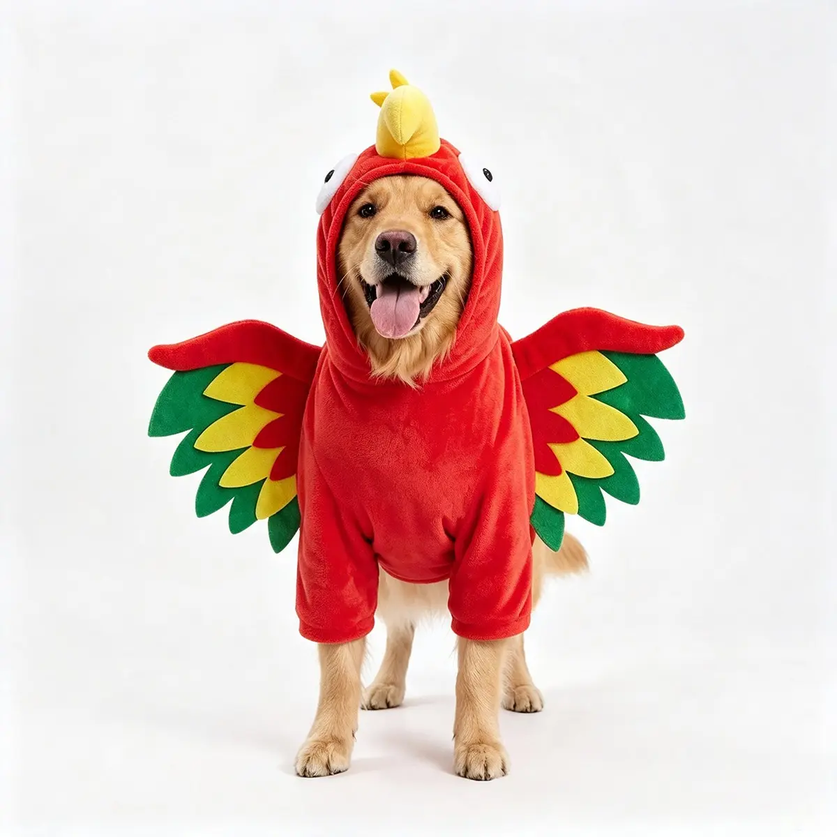 Dog Halloween Costumes, Turkey Dog Costume Thanksgiving Apparel Pet Costume for Halloween Christmas Cosplay Party Dress Up for Small Medium and Large Dogs