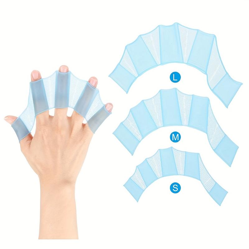 Swimming Silicone Webbed Gloves for Men And Women, Professional Diving Gear for Kayaking, Flying Fish, And Snorkeling