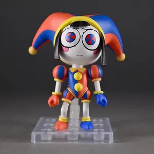 10cm Amazing Digital Circus Figures Set #2583 Q Version Pomni Action Figures Articulated Model PVC Collection Desktop Dolls Toy