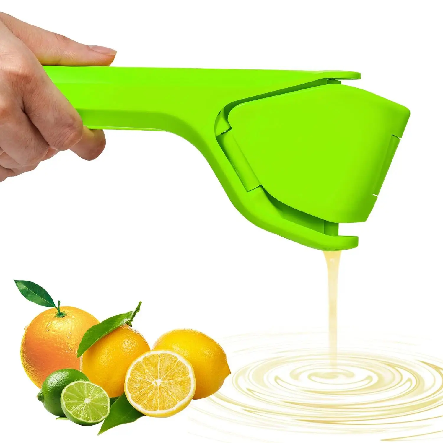 Manual Lemon Squeezer, Hand Lemon Squeezer, Durability and longevity, Easy to Use & Dishwasher Safe, Lemon Juicer, Citrus Juicer, Lemon Juicer Squeezer to Squeeze Lemons, Green