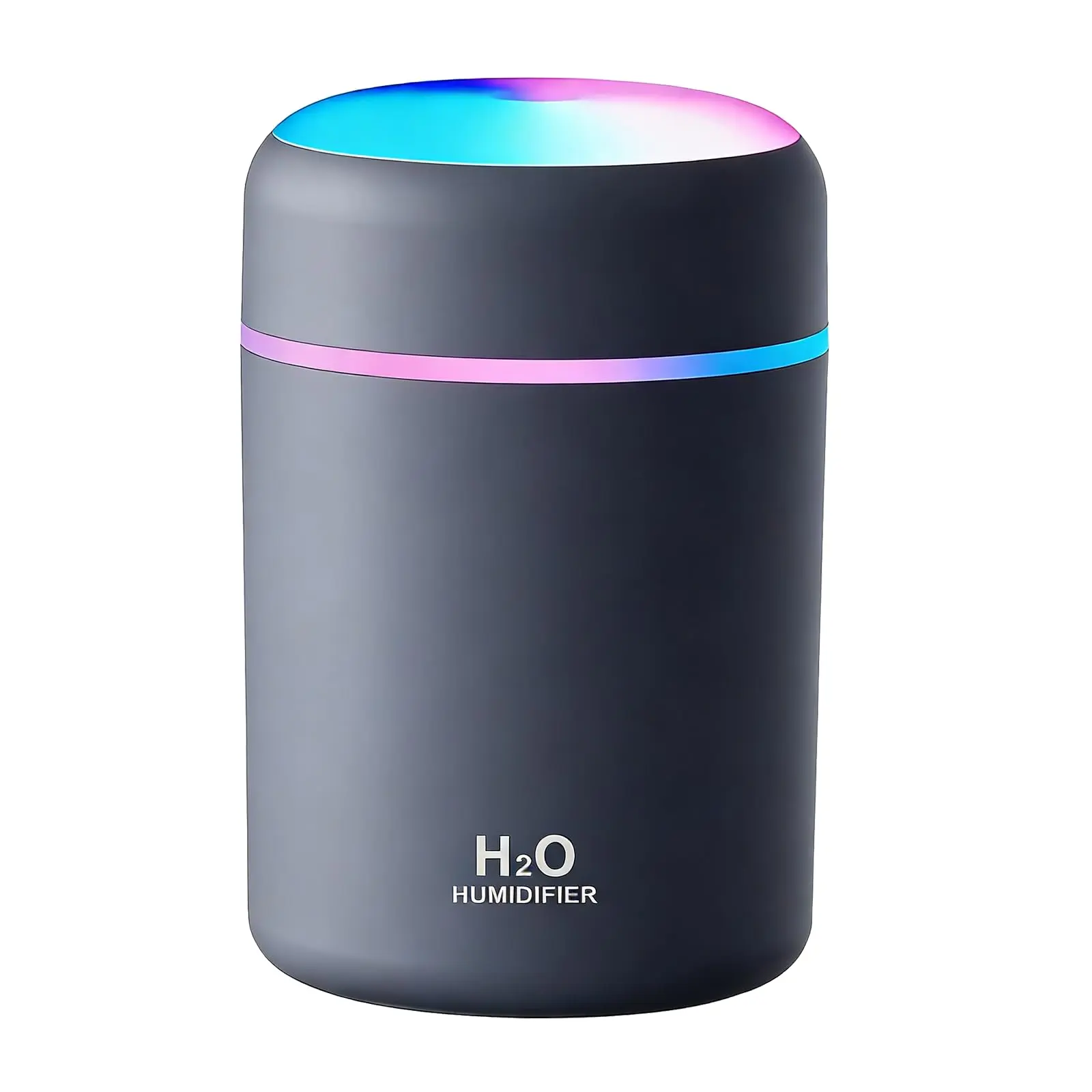 Mudder 2 Pieces Mini Desktop Humidifier, 300 Ml Cool Mist,Pink, White | Portable Humidifiers for Bedroom Office, Quiet USB with 2 Mist Modes Auto Shut off, Small Personal Desktop Design