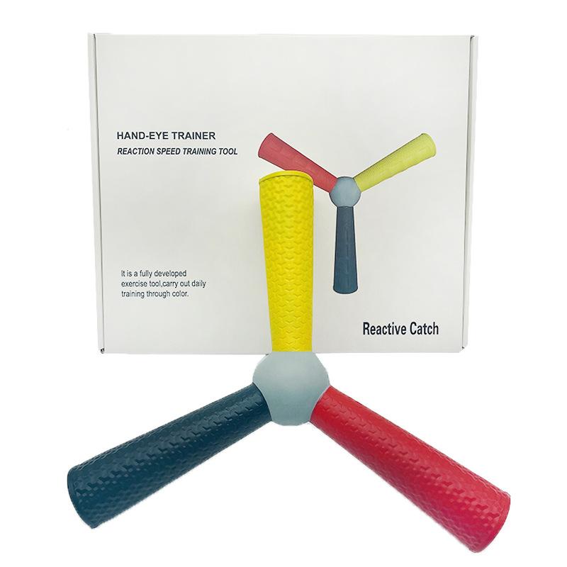 Throwing Stick Speed Training Tool Reaction Training Stick Catch Training Device Hand-Eye Coordination Reaction Training Device