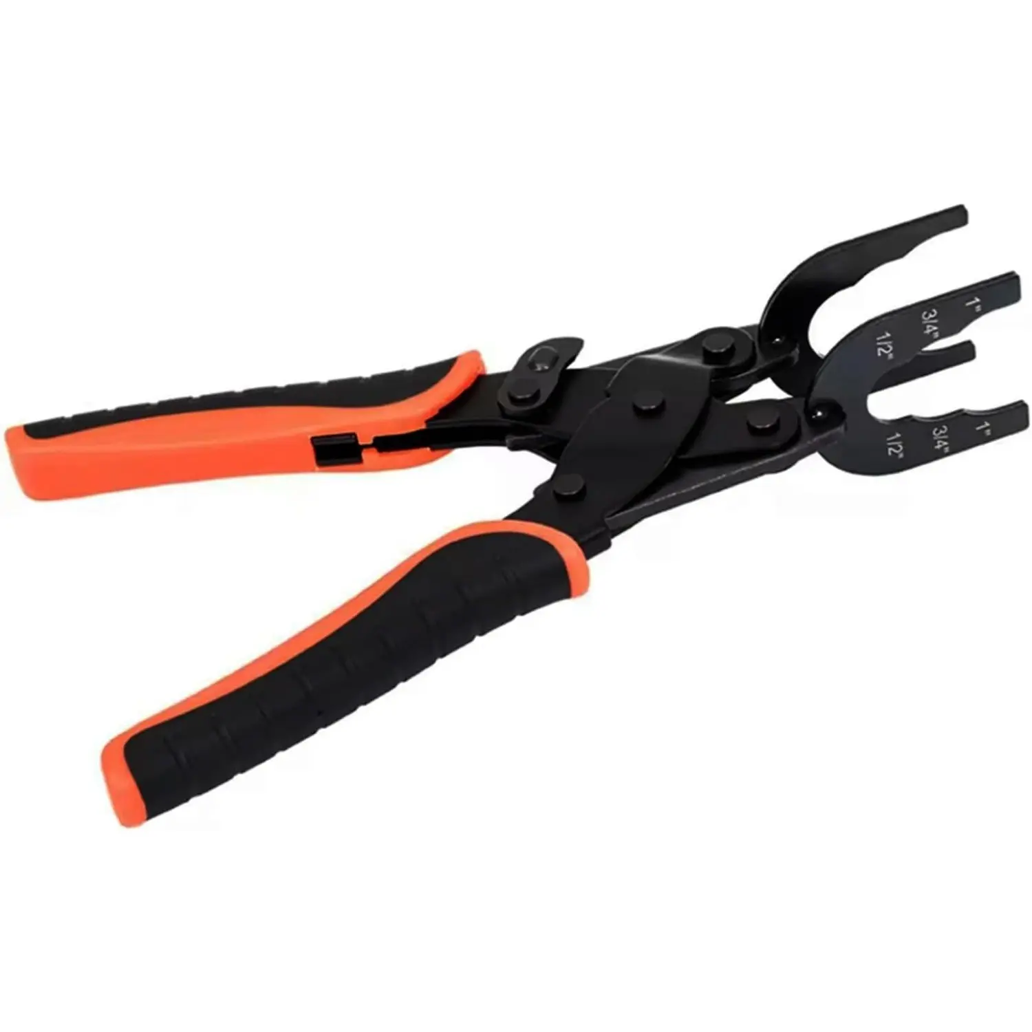 1/2-Inch, 3/4-Inch, 1-Inch Disconnect Pliers, Quick-Release Pliers for Brass Push-In Connectors, Multi-Size Removal Tool, 1 Piece