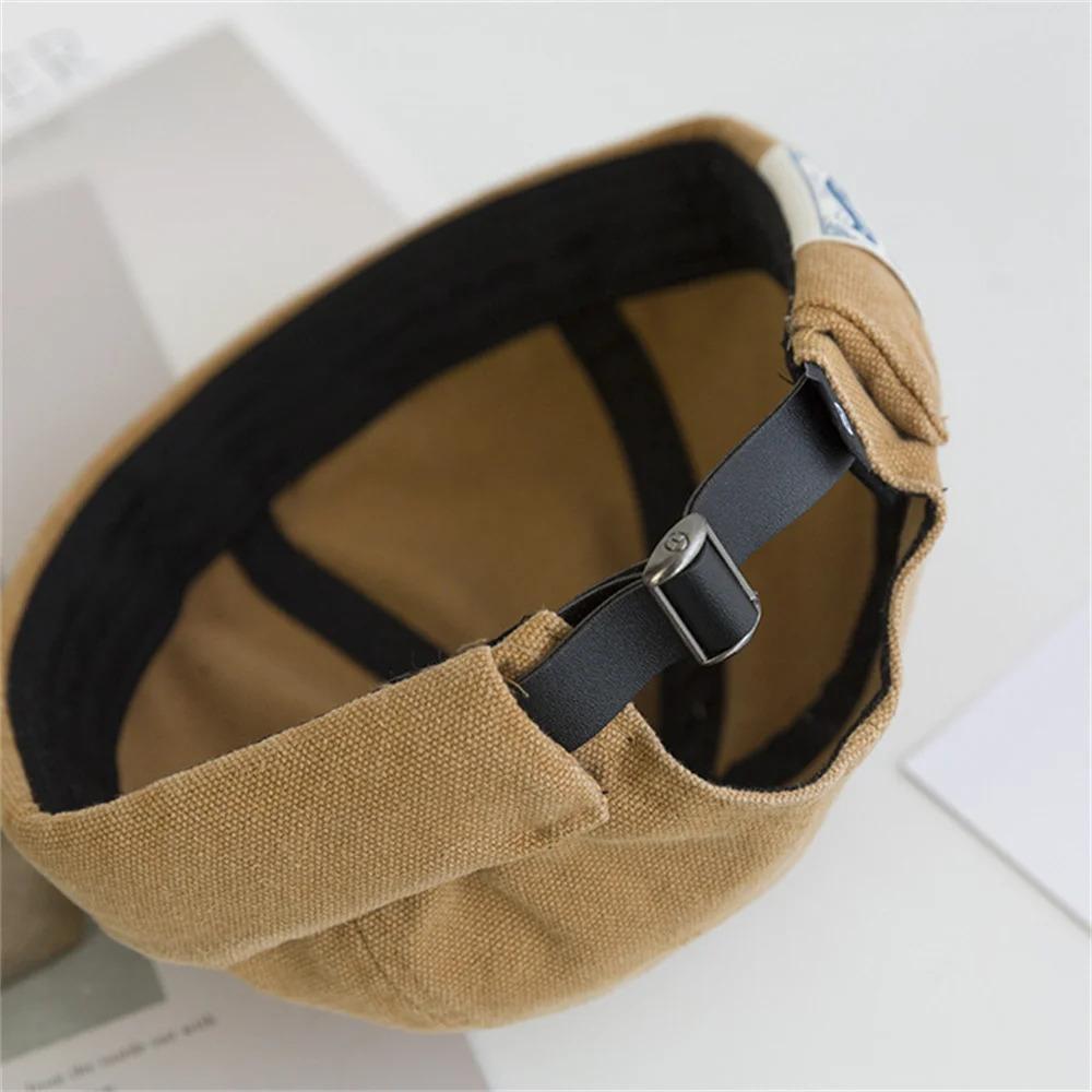 Fashion Cotton Brimless Hat Men Women Retro Skullcap Melon Docker Cap Street Hip Hop Without Visor Summer Outdoor Beanie Gorras