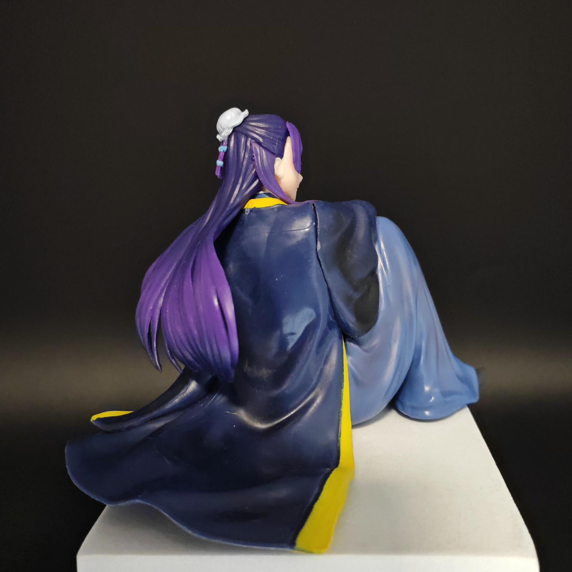 2026 The Apothecary Diaries Jinshi Sitting Pose Anime Figure PVC Model Toy Desktop Ornament Collectible Gift for Anime Fans