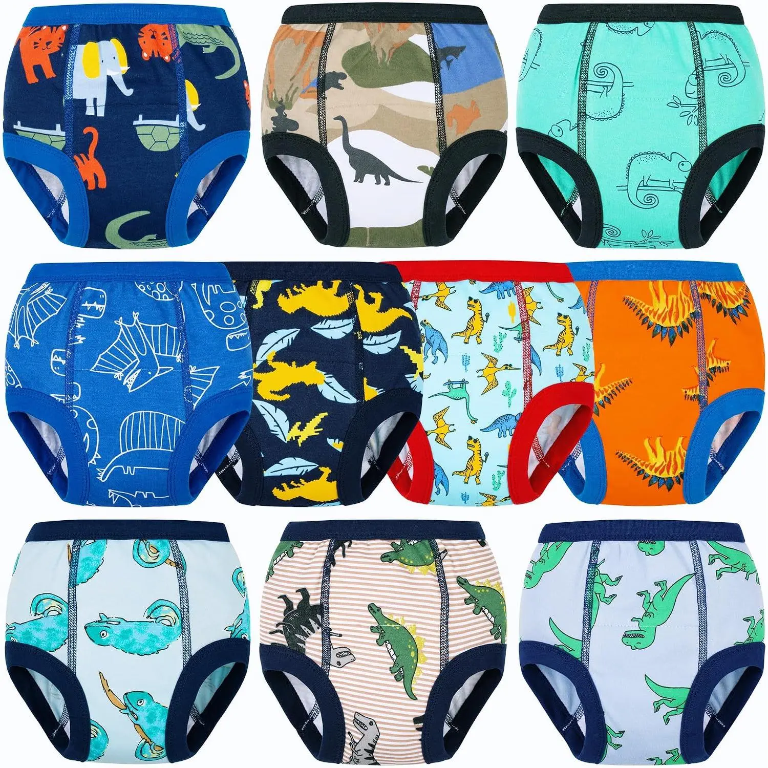 10-Pack Potty Training Underwear, Toddler Training Pants