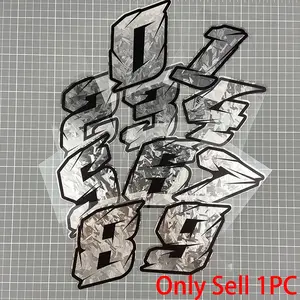 Number Car Sticker, Truck Car Decal, Waterproof Personalized DIY Racing Code, Suitable for Car Windows, Motorcycle Front Fairing, Motorcycle Fuel Tank Vinyl Decals, Universal Car Sticker, Truck Stickers, Vehicle Exterior Decoration