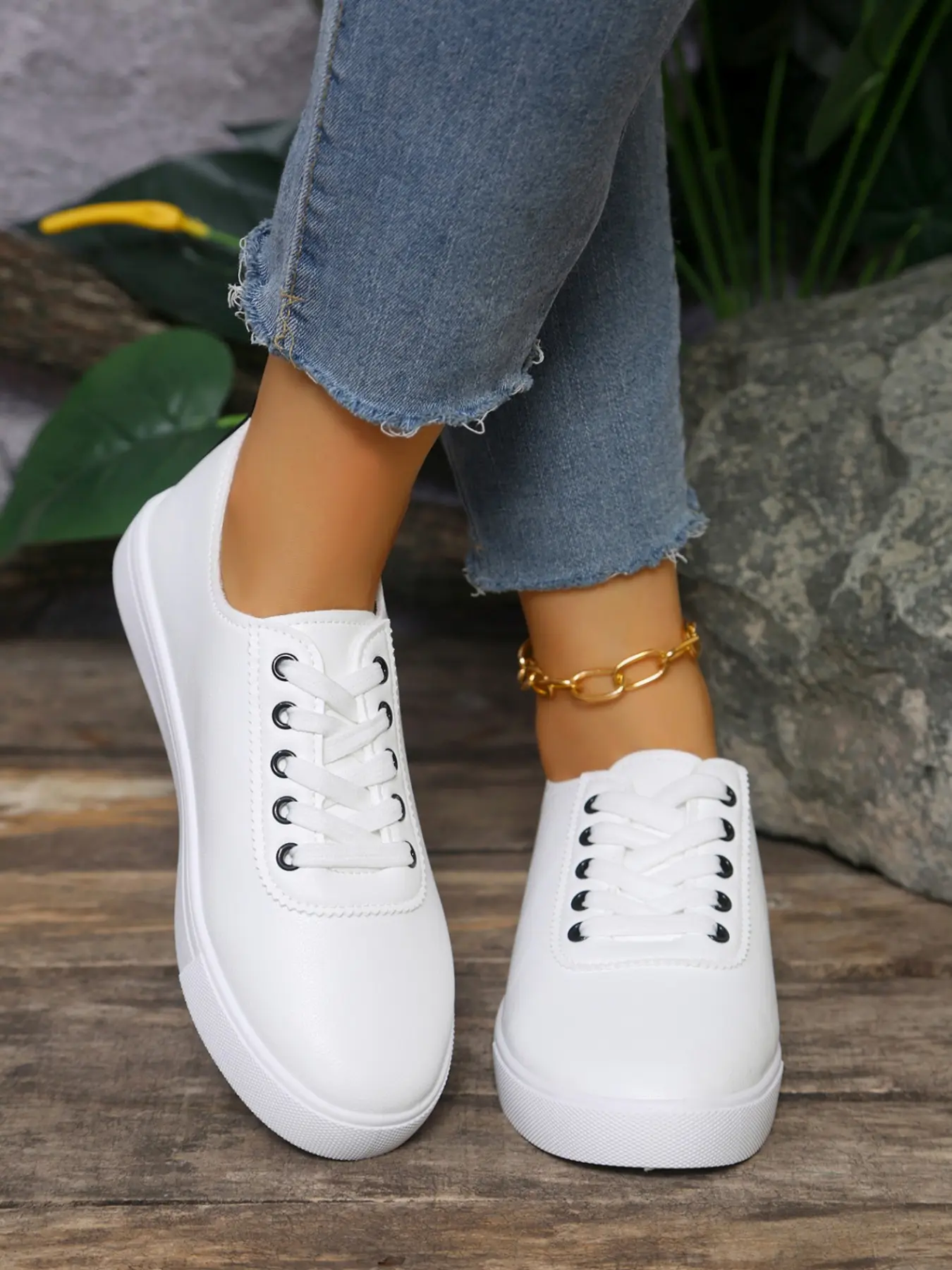 Elegant Canvas Shoes, Minimalist Design, Versatile Commuter Sneakers, Casual Breathable Daily Wear, Simple Style Leisure Footwear, Casual Walking Shoes