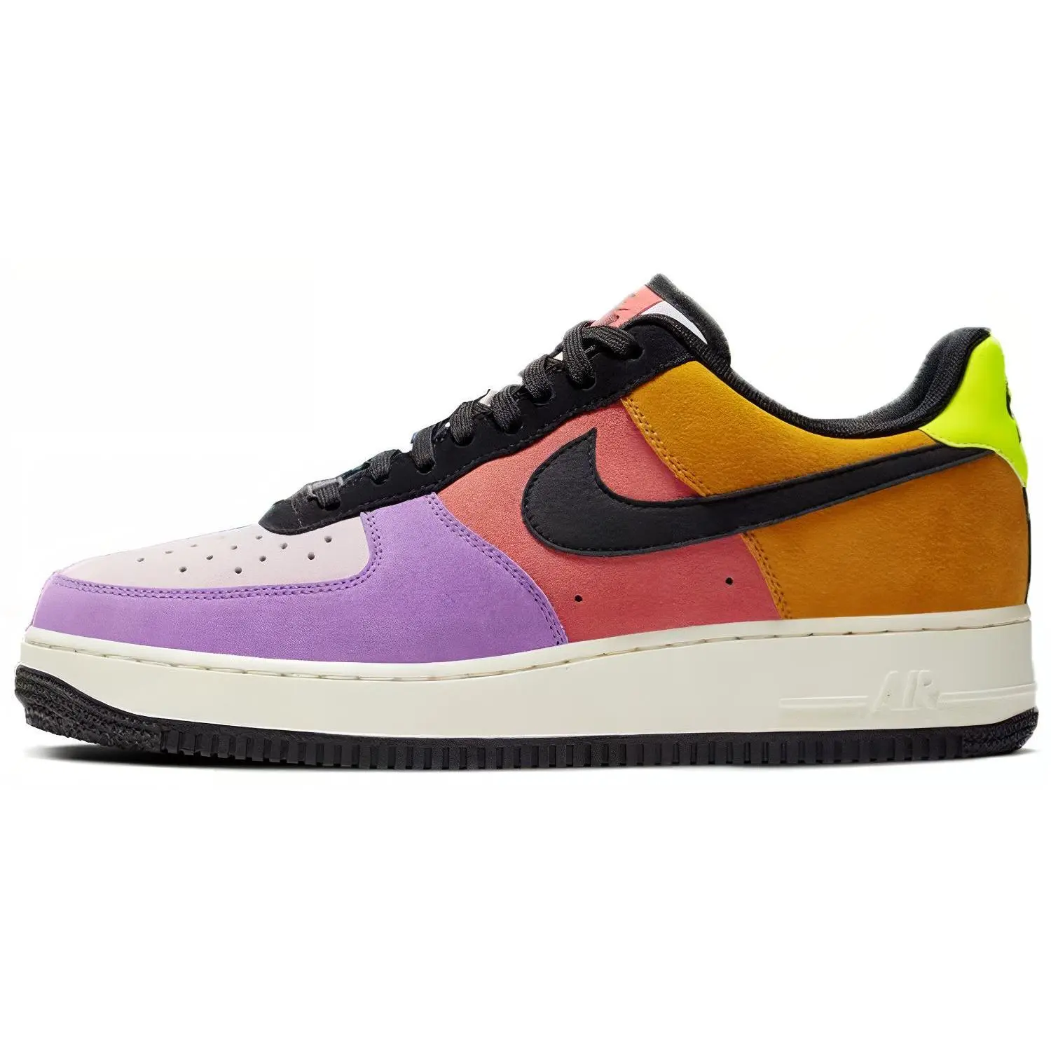 Nike Air Force 1 Pop The Street Rainbow Sneakers for Men and Women – Slip-Resistant and Lightweight Low-Top Verifiable, with credentials and supporting global authentication