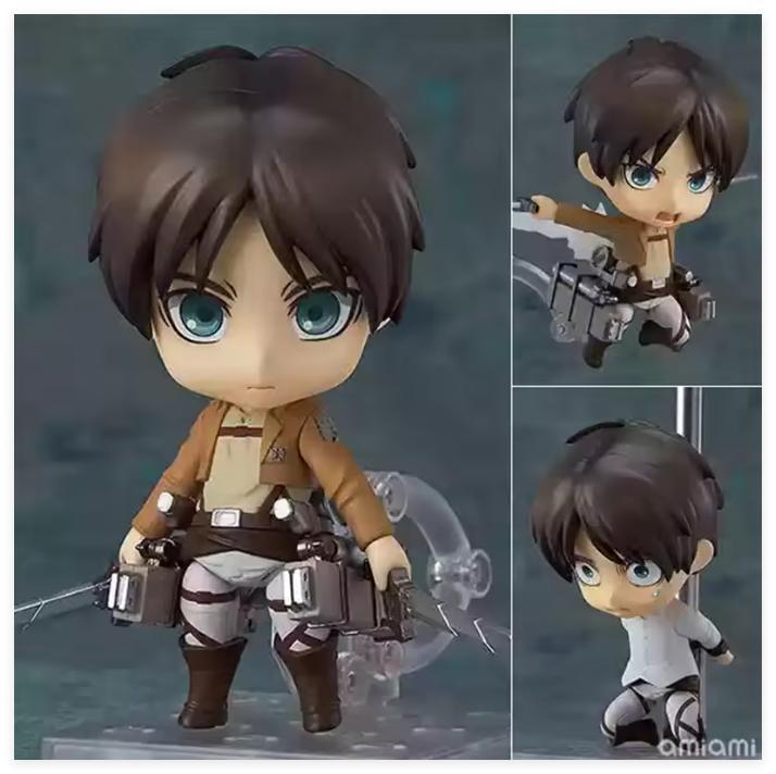 In Stock  Armin Arlert Anime Girl Figure Levi Ackerman Action Figure Shingeki No Kyojin Figurine Model Doll Toys Gift