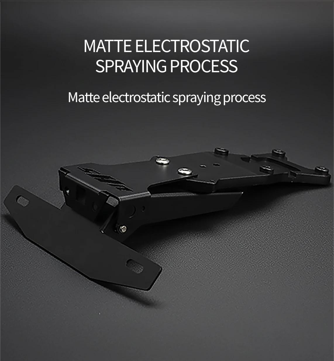 For Surron Ultra Bee Modified License Plate Bracket Modified Tail Light Holder Kit Quick Release Design UB License Plate Bracket