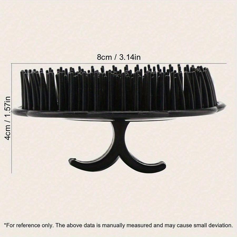 1 Scalp Massage Brush, Scalp Detangling Brush, Cleansing Brush, Shower Scalp Shampoo Brush, Scalp Massager, Deep-cleansing Hair Shower Comb, Men's Hand Brush, Beard Brush, Pet Grooming Round Palm Brush