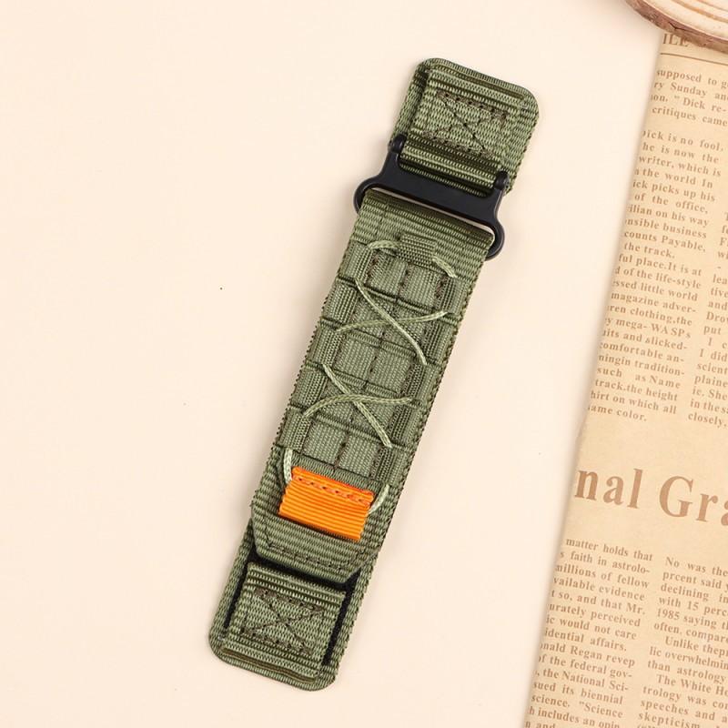 Outdoor hiking Velcro nylon strap suitable for Huawei Watch 2 Pro, loop strap watch band