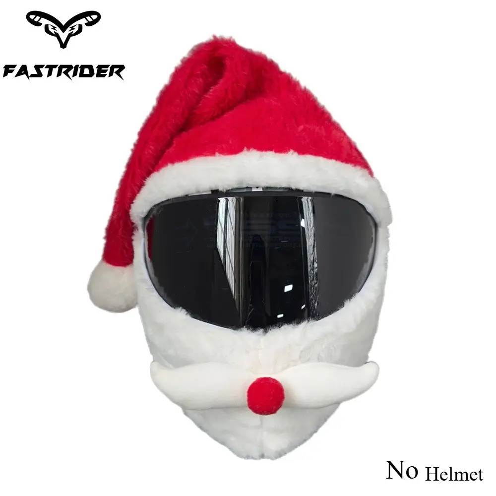 Plush Helmet Cover, Soft and Comfortable, Easy Installation, Prevents Helmet Wear, Suitable for Various Helmet Styles