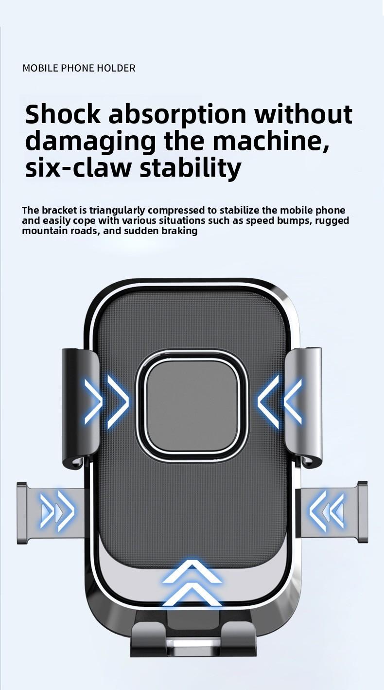 Navigation stand, motorcycle phone holder, delivery rider stand, bicycle shockproof phone holder wholesale