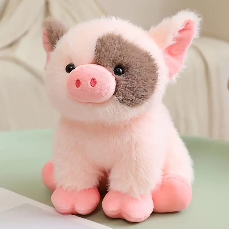 Cartoon Pig Plush Animal Doll, Soft and Cozy Piggy Toy, Perfect Gift for Friends and Loved Ones, Ideal Present for Special Occasions