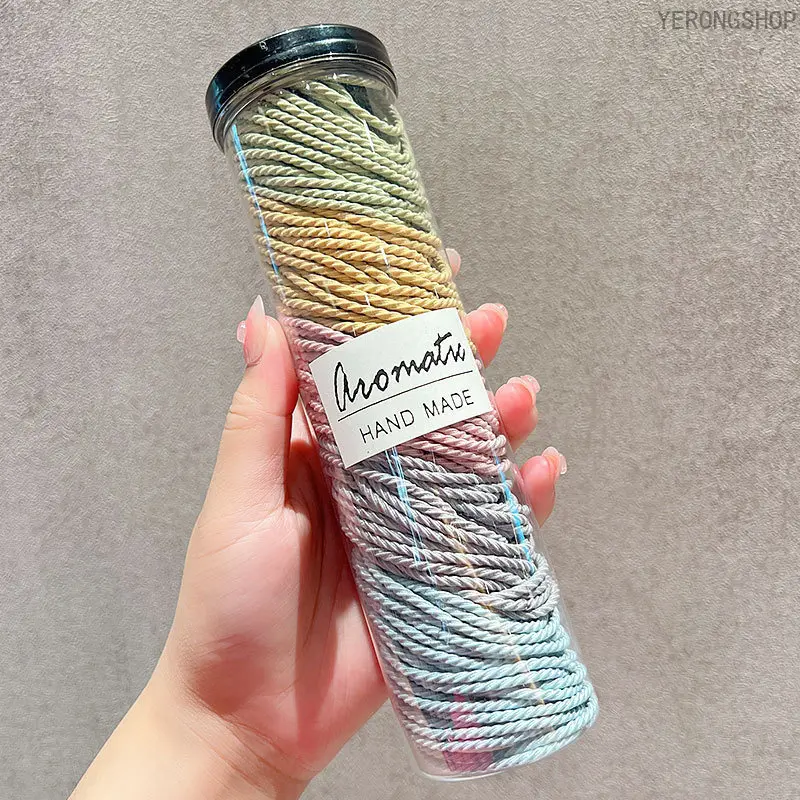 High Elastic Hair Ties Set in Box, Soft Hair Rubber Bands, Gentle Hair Accessories, No Damage to Hair & Anti-Knot Design