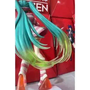 20CM Anime Hatsune Miku Home Clothes Pajamas Dress Up Standing Model Toy Gift For Children Collection PVC Action Figure Boxed
