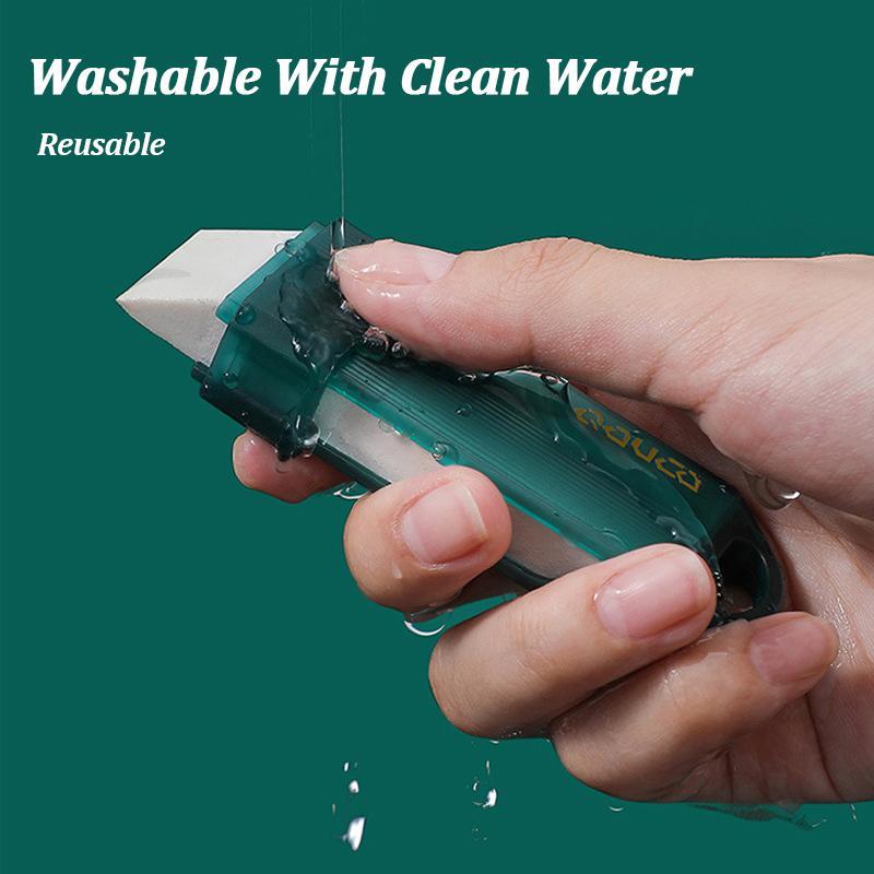 Kitchen Limescale Eraser, Kitchen Cleaner, Home Cleaning Products, 1 Count Faucet Cleaning Tool, Reusable Bathroom Sink Brush and Stainless Steel Stain Remover, Effective Stain Removal, Home Care Supplies