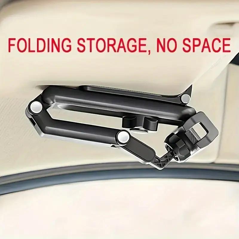 360° Rotatable Car Sun Visor Universal Multifunctional Phone Holder, Cell Phone Car Mount, Car Phone Holder for Any Scene Car Holder -Rotatable and Retractable