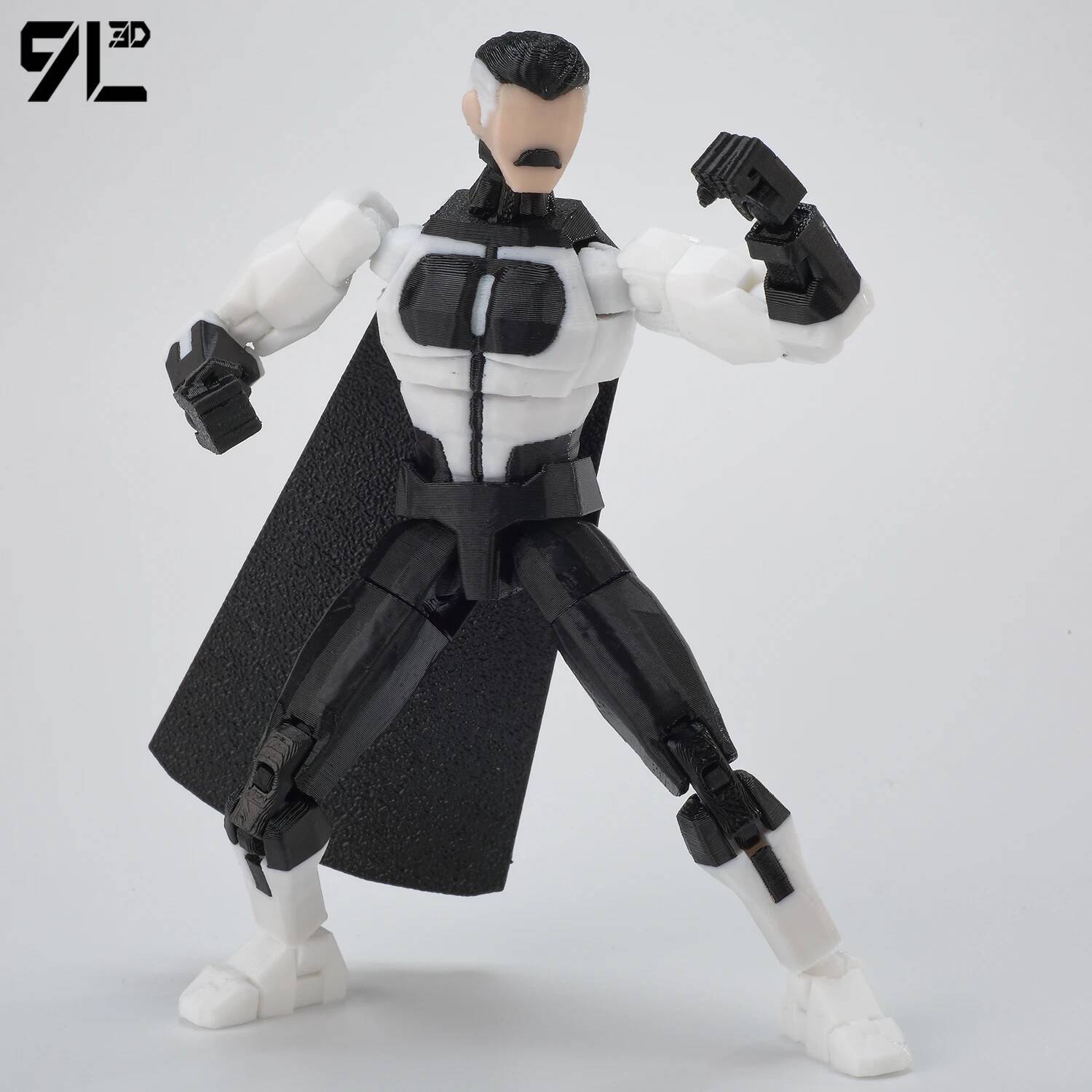 9L 3D Dummy13 Lucky13 Titan13 T13 Invincible Black And White Color Scheme Omni-Man Anime Multi-Jointed Toys Action Figures Gifts