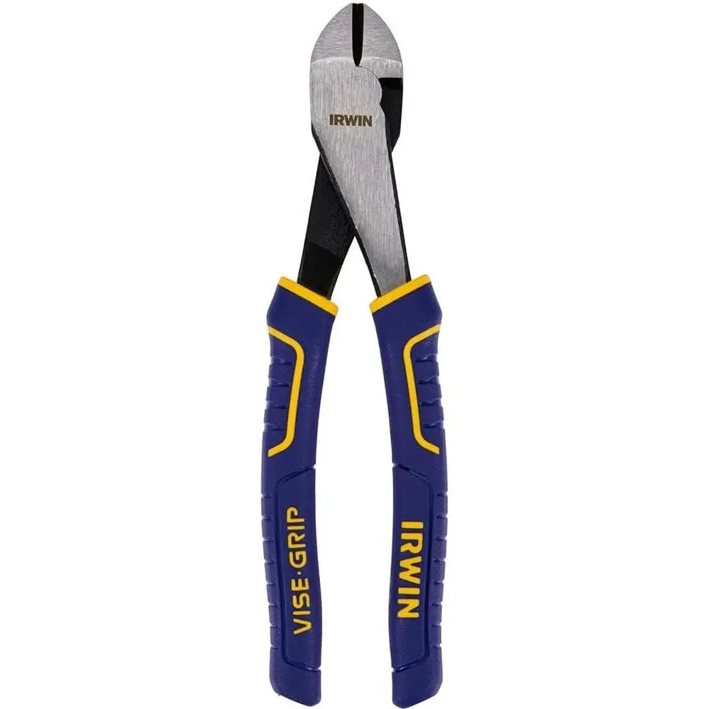 IRWIN VISE-GRIP Diagonal Cutting Pliers, 8", 2078308, nichel chromium steel