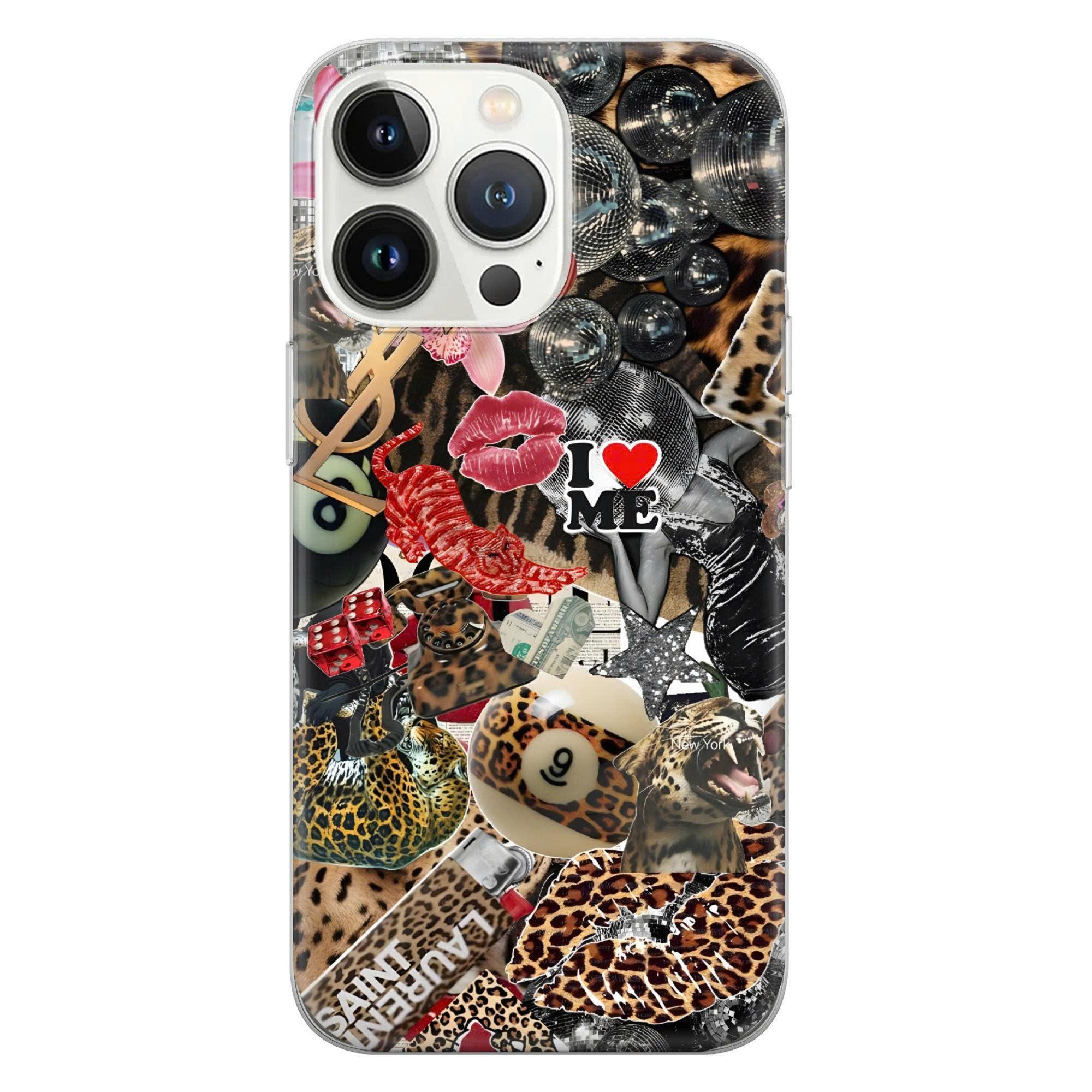 Leooard Collection Print Phone Case Star Cover for iPhone17 16 Pro Max 15 14 13 12 11