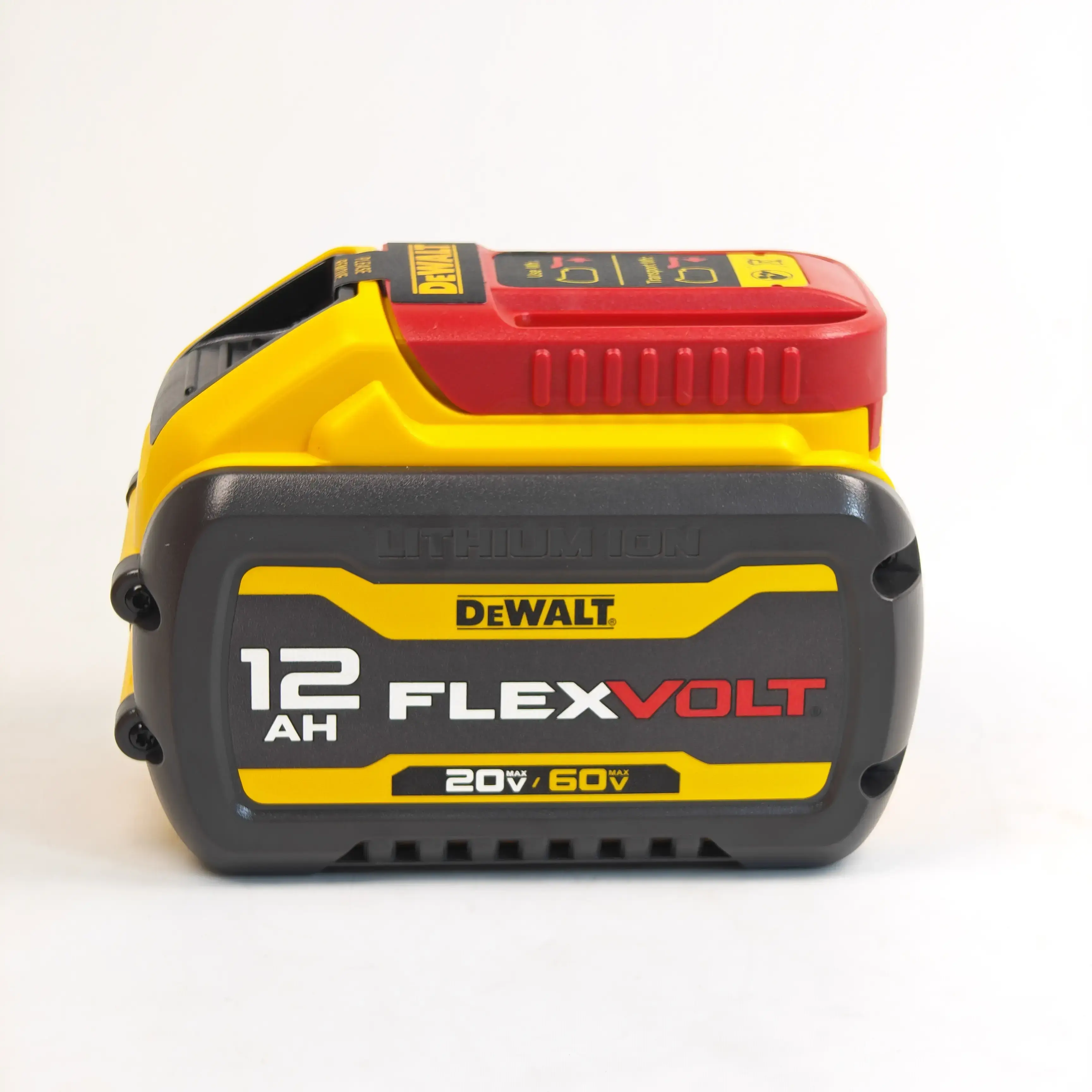 DEWALT FLEXVOLT DCB612 Lithium Batteries - 12.0Ah, 240Wh, Auto Switch, 20V MAX/60V MAX Compatibility, Long Runtime, Fuel Gauge for Cordless Tools