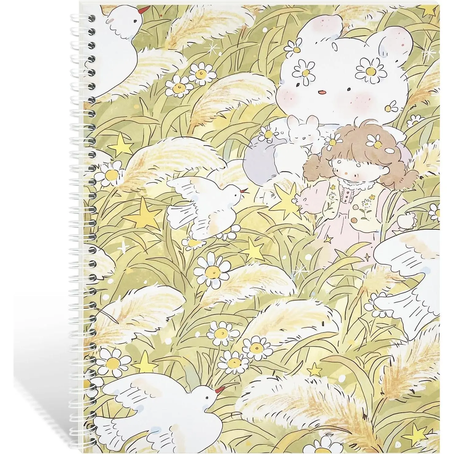 Large Sticker Collecting Book Storage Album 8.5 x 11 Inch  Stickers Organizer Collection Notebook with 40 Sheets Blank Release Paper Letter Size (Breeze)
