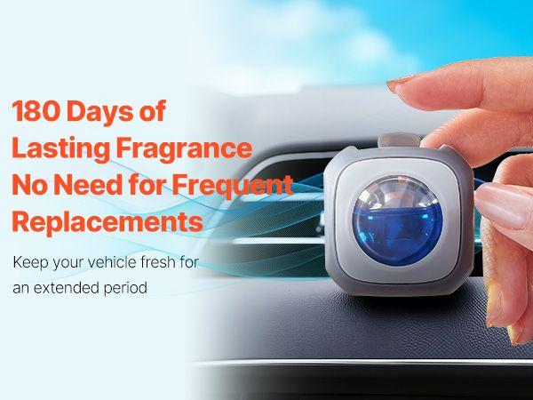 Car Air Freshener 6-Pack New Car Scent Vent Clip 4ml Each Vent Air Fresheners