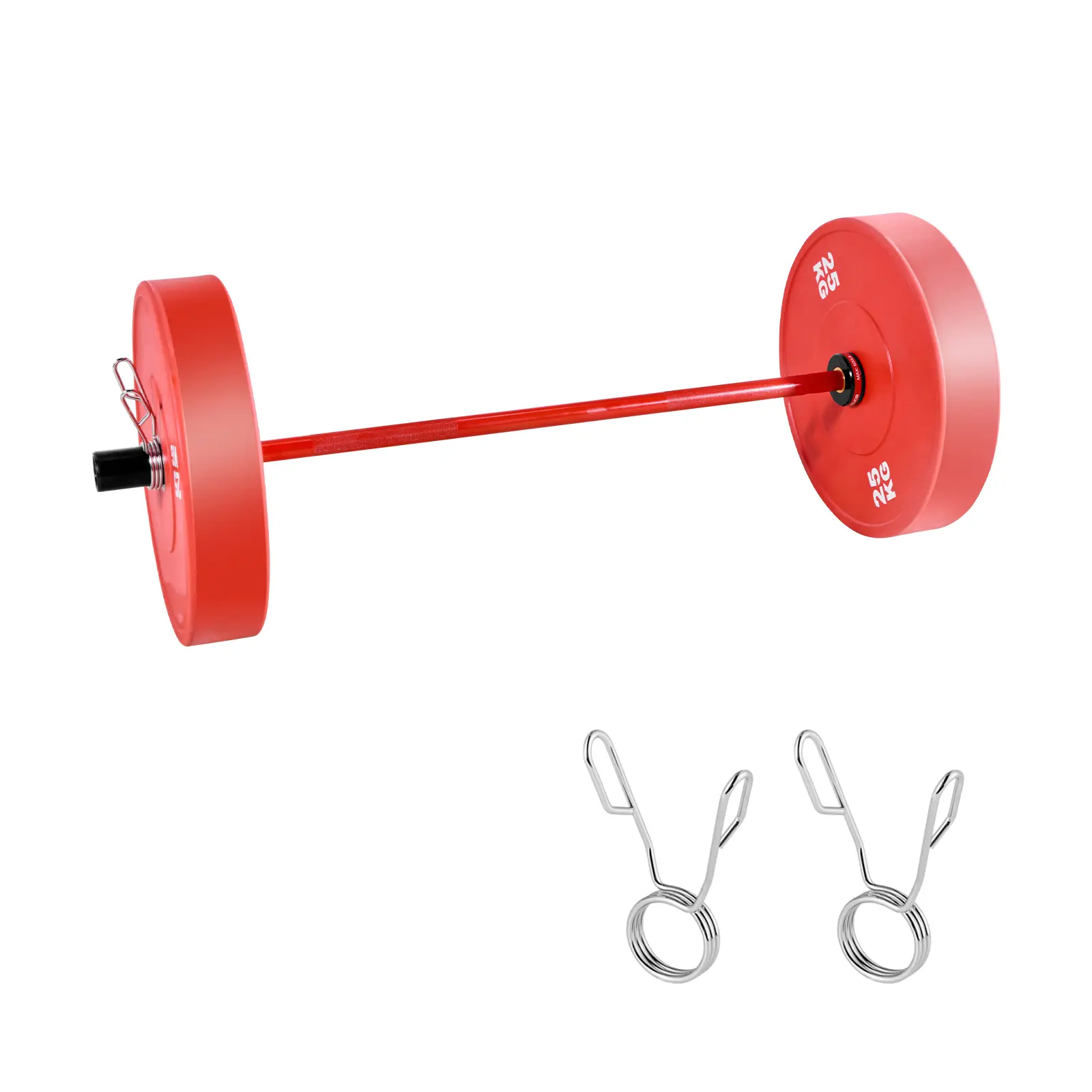 4 ft Barbell Bar, Stable Rotation System