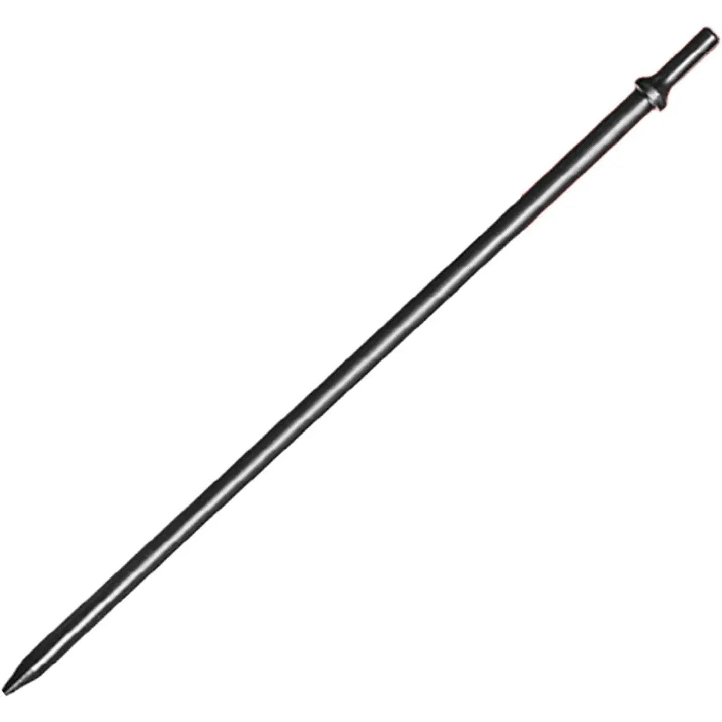 Pneumatic Round Taper Punch Chisel 7/32" x 18" Point Tip, 0.401 Inch Shank Air Tool Suitable for Air Hammer, Cr-Mo Alloy Steel