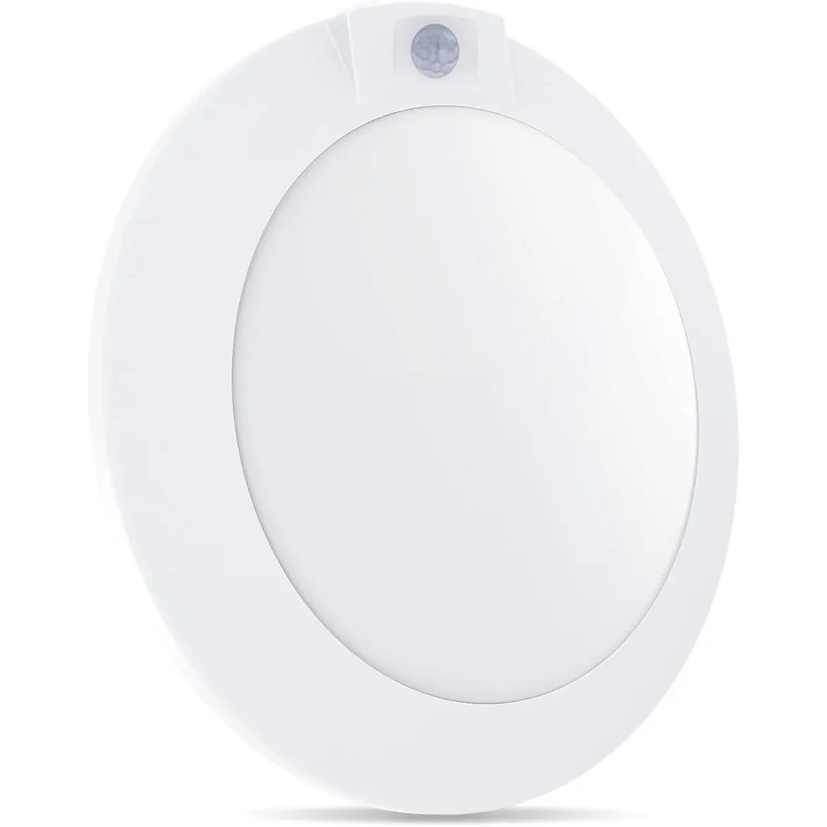 6 Inch Motion Sensor Ceiling Light Indoor, 14W 3000K Wired LED Disk Lights, CRI90+, 950LM, ETL Certified, Wet Location, Motion Activated Light for Closets, Hallway, Entryway, Stairs, 1Pack