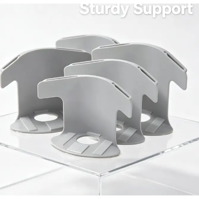 Heavy Duty Bed Sheet Fasteners - 4 Pieces ABS/PC Plastic Mattress Corner Grippers, Slip-Resistant Bedding Holders, Easy-Setup Hidden Household Bedding Accessories
