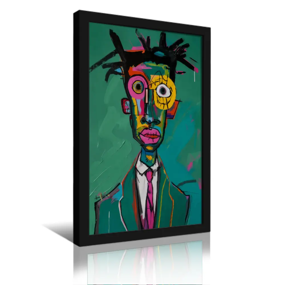 Black Man Portrait Art Print - Minimalist Afro Design Poster, Victorian Gothic Wall Art, Modern Abstract Lightweight Artistic Artwork, Luxury Neutral Photography Canvas for Home Decoration, Gift for Bar Decor Enthusiasts, Contemporary Art, Decor Inspo