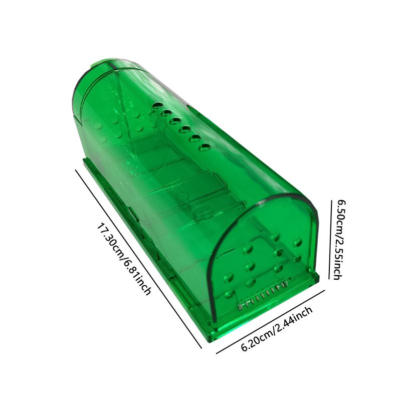 🐁Humane Catch and Release Indoor/Outdoor Mouse Traps Pack of 2 - Easy Set Durable Traps🪤Safe for Pets and Humans - Instantly Remove Unwanted Vermin from Your Home，Catch and Release Indoor/Outdoor Mouse Traps#Operation Catch Jerry🏠