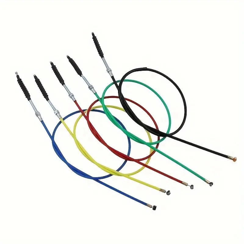 Motorcycle Clutch Cable 1000mm, Five Colors, Compatible with 50cc-250cc, Dirt Pit Bike Atv Parts, Racing Dirt Bike Clutch Cable Line Wire