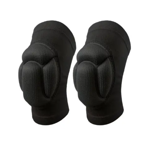 Unisex thickened anti-collision sponge knee pads, 1 pair of breathable and comfortable sports knee pads, suitable for protective equipment for dance, roller skating, skiing, cycling and other sports
