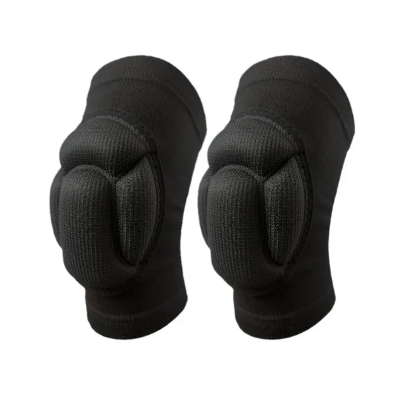 Unisex thickened anti-collision sponge knee pads, 1 pair of breathable and comfortable sports knee pads, suitable for protective equipment for dance, roller skating, skiing, cycling and other sports