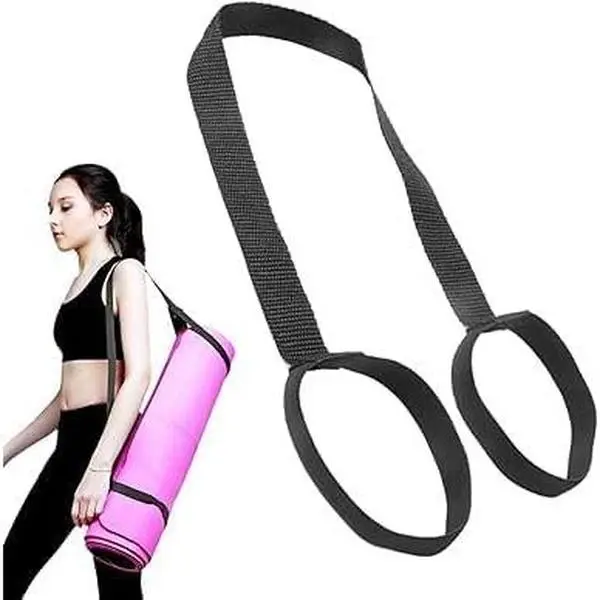 Yoga Mat Straps For Carrying - Yoga Mat Elastic Straps,Adjustable Yoga Carrying Strap Holder Straps,Exercise Mat Carrier Strap,Weight Loss Fitness Binding Rope,Exercise and Fitness Accessories