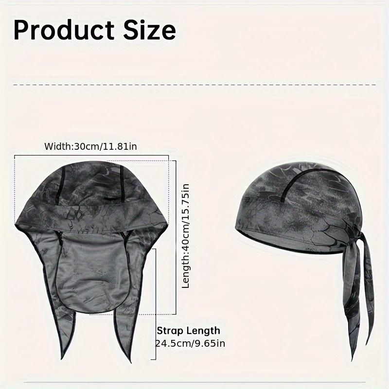 Qianqwo Unisex Camouflage Outdoor Cap - Quick-Dry Breathable Mesh Skull Beanie with Camo, Multi-Color (////) for Hiking, Fishing, Cycling - - Lightweight for Men & Women