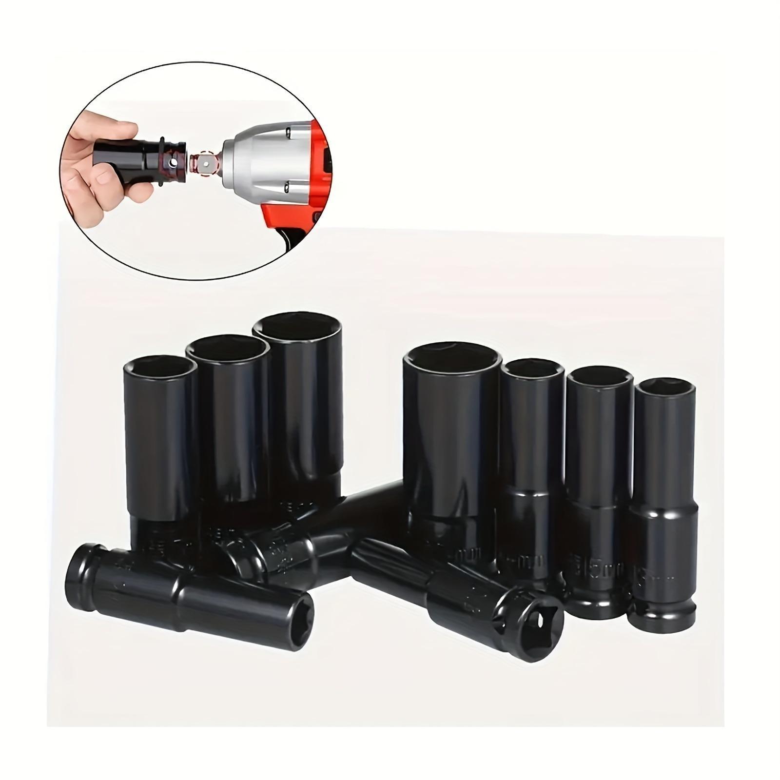 Socket Wrench Set, High Strength Carbon Steel Socket Wrench Set, Professional Durable and Sturdy Tool Set for Car & Mechanical