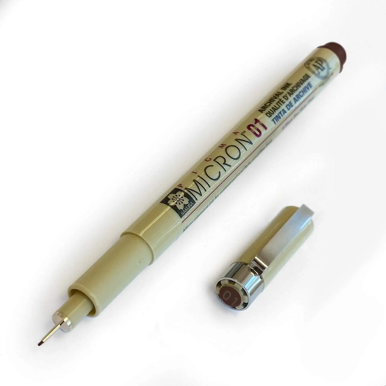 Micron - Pigment Fineliners - 0.1mm - Sepia [Pack of 3]