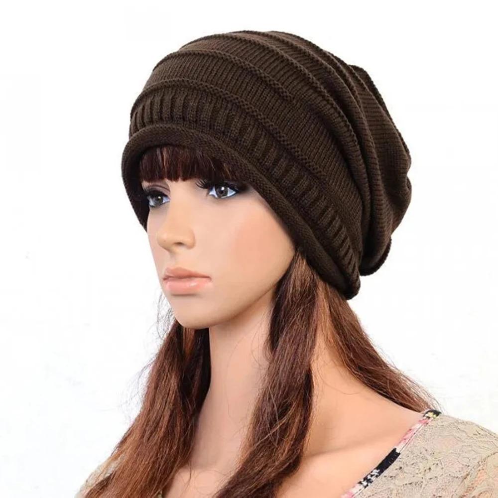 Stylish Oversized Slouch Hat for Winter Warmth and Comfort