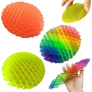 Fidget Toys 3 PCS - Worm Toy,Stress Relief for Kids&Adults,Elastic Mesh,Sensory Slug,Resistance,Anxiety Relief (3 Colors Packing), Mediumfidget toys
