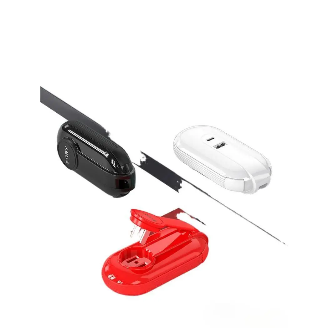 Telescopic Portable Charging Mouse USB TypeC Dual Output 50cm Extendable Cord Ergonomic Right Handed Mouse for Office Travel Gaming Mess Free Desk Accessory