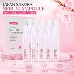 Niacinamide Sakura Ampoule Serum Hydrating & Moisturizing Face Essence Brightening Skincare for Even Skin Tone Hydrating Moisture Serum